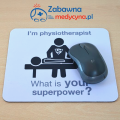podkładka pod mysz, podkładka pod mysz komputerową, podkładka pod mysz z medycznym nadrukiem, gadżet dla fizjoterapeutów