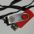 Pamięć USB z grawerem dwustronnym ratownictwo.