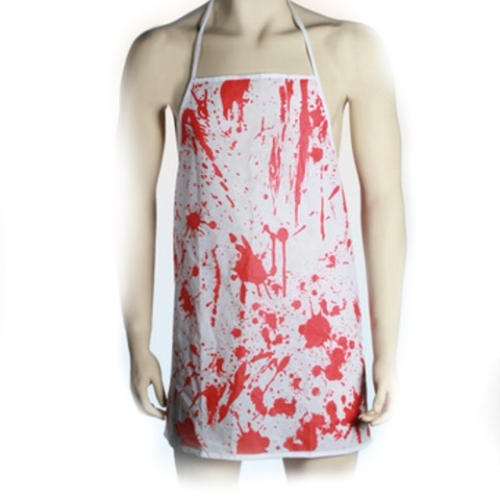 Medyczny krwawy fartuszek do kuchni idealnie odciągnie uwagę gości od serwowanego dania. Doskonały na świąteczny prezent. Gadżet medyczny do kuchni.