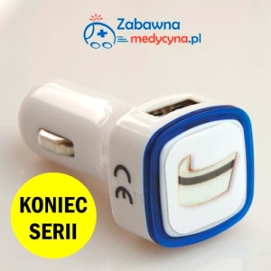 Ładowarka samochodowa USB - CZEPEK PIELĘGNIARSKI