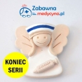 Magnes medyczny - aniołek opiekun medyczny, magnes dla opiekuna medycznego, aniołek dla opiekuna medycznego, upominek dla opiekuna medycznego, prezent dla opiekuna medycznego