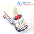 Bombka karetka, ozdoba choinkowa karetka, bombka w kształcie karetki, bombka dla medyków, ratownictwo medyczne, medyczne święta, karetka na choinkę, medyczna bombka