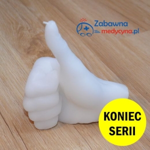 Świeca dłoń 