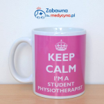 Kubek KEEP CALM I'M A STUDENT PHYSIOTHERAPIST