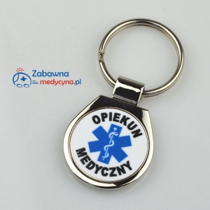Brelok OPIEKUN MEDYCZNY super prezent dla opiekunów