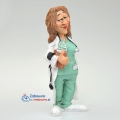 Figurka lekarka, figurka dla lekarki, Pani doktor
