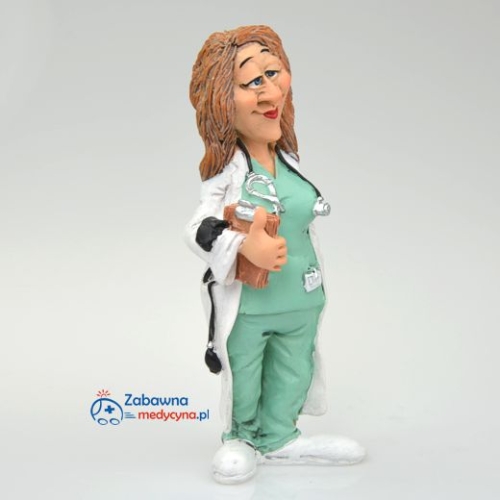 Figurka lekarka, figurka dla lekarki, Pani doktor