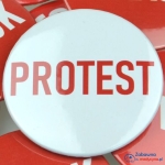 Przypinka PROTEST