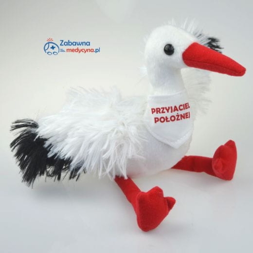 Bocian przyjaciel położnej