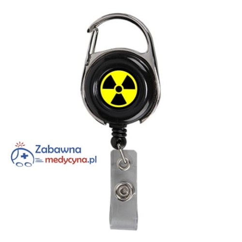 Ski-pass premium RADIOLOGIA dla radiologa radiolog radiologiczny radiologia promieniowanie breloczek radiologiczny znak radiologiczny promieniować karabinek radiologiczny retraktor radiologia ski-pass radiologia