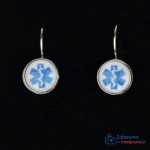 Kolczyki wiszące ESKULAP