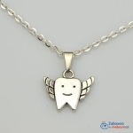 Naszyjnik dla hignienistki stomatologicznej ZĄBEK zawieszka ząb