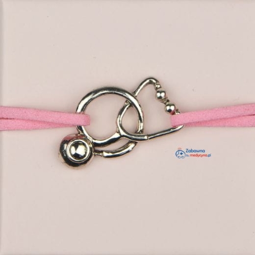 Bransoletka z rzemieni STETOSKOP