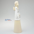 Duży Ceramiczny Anioł Lekarka