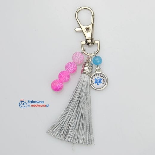 Brelok FIZJOTERAPEUTA z chwostem prezenty dla fizjoterapeutów fizjoterapeutki studentki fizjoterapii student fizjoterapii anatomia brelok dla fizjoterapeutów prezent dla fizjoterapeuty gadżety dla fizjoterapeutów Dzień Mamy