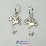 Kolczyki anatomiczne NEURON komórka nerwowa