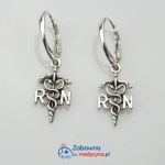 Kolczyki KADUCEUSZ Registered Nurse