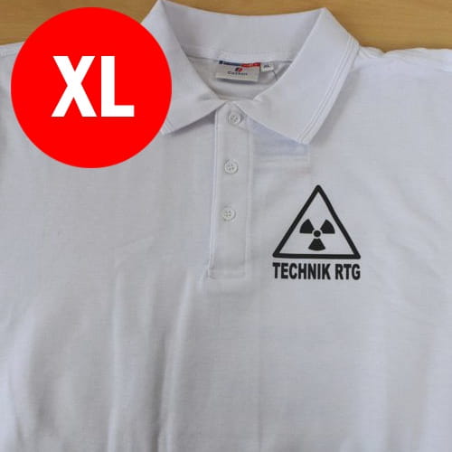 Polo dla technika RTG z trójkątem promieniowania, rozmiar XL