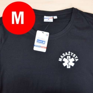 BAZAREK - T-shirt damski MASAŻYSTA rozmiar M damski (WYP242)