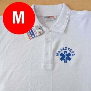 BAZAREK - Polo damskie MASAŻYSTA rozmiar M damski (WYP362)