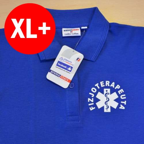 Polo damskie XL+ FIZJOTERAPEUTA