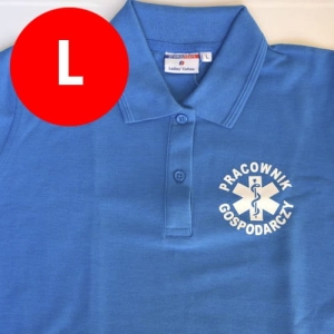 BAZAREK - Polo damskie PRACOWNIK GOSPODARCZY (WYP371)