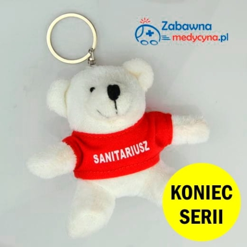 Miś brelok sanitariusz