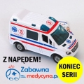 Karetka, model karetki, samochodzik karetka, ratownictwo medyczne
