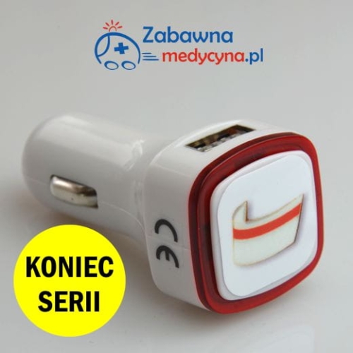 Ładowarka samochodowa USB - CZEPEK POŁOŻNICZY