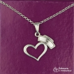 Naszyjnik SERCE PIELĘGNIARKI