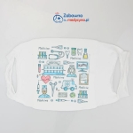 Maseczka ochronna ZABAWNA MEDYCYNKA