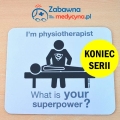 podkładka pod mysz, podkładka pod mysz komputerową, podkładka pod mysz z medycznym nadrukiem, gadżet dla fizjoterapeutów