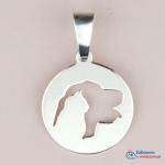 Zawieszka dla lekarza weterynarii - srebro 925