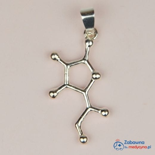Zawieszka WITAMINA C srebro 925