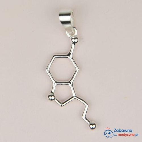 Zawieszka SEROTONINA srebro 925