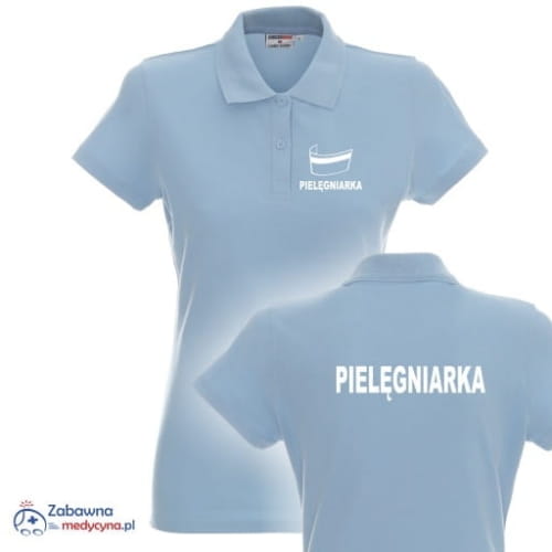 WYPRZEDAŻ - Polo damskie PIELĘGNIARKA czepek