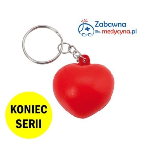 Brelok serduszko antystresowe