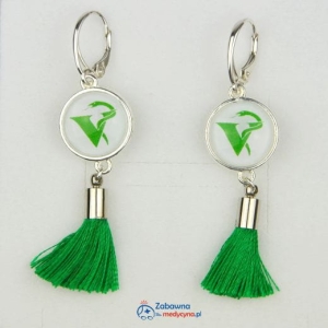 Kolczyki wiszące WETERYNARIA chwost