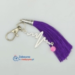 Brelok EKG chwostem medyczny