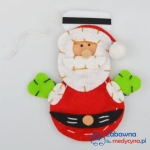 Wiszący filcowy mikołaj pielęgniarski