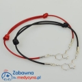 Bransoletka sznurkowa SEROTONINA srebro 925 biżuteria medyczna psychiatra psycholog psycholożka prezent serotonina srebro 925 bransoletka z serotoniną oddział psychiatrii podziękowanie biżuteria molekularna hit super tania