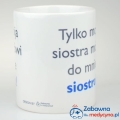 kubek SIOSTRA design medyczny, kubek na dyżur, kubek s3kawka, kubek strzykawka, kubek kawka, kawa, kawusia, pielęgniarka kubek, kubek SIOSTRA pielęgniarka, kubek medyczny, kubek dla medyka, kubek z kawą,