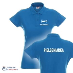 BAZAREK - Polo damskie PIELĘGNIARKA czepek