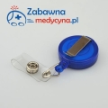 Brelok rozciągany idealny do pracy w szpitalu przychodni hospicjum wszędzie tam, gdzie trzeba podpiąć identyfikator i co rusz otwierać nim drzwi breloczek do kluczy breloki do identyfikatora hit medyczny szpital