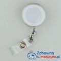 brelok skipass biały Brelok rozciągany idealny do pracy w szpitalu przychodni hospicjum wszędzie tam, gdzie trzeba podpiąć identyfikator i co rusz otwierać nim drzwi breloczek do kluczy breloki do identyfikatora hit medyczny szpital