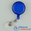 brelok skipass niebieski Brelok rozciągany idealny do pracy w szpitalu przychodni hospicjum wszędzie tam, gdzie trzeba podpiąć identyfikator i co rusz otwierać nim drzwi breloczek do kluczy breloki do identyfikatora hit medyczny szpital