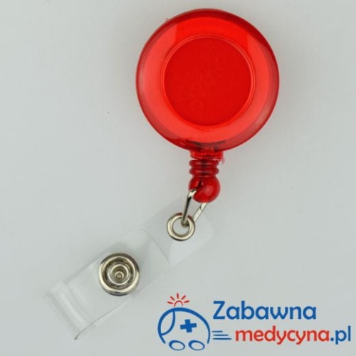 Brelok rozciągany idealny do pracy w szpitalu przychodni hospicjum wszędzie tam, gdzie trzeba podpiąć identyfikator i co rusz otwierać nim drzwi breloczek do kluczy breloki do identyfikatora hit medyczny szpital