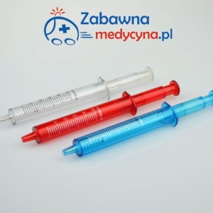Długopis pielęgniarki - strzykawka