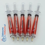 Komplet (3 szt.): Długopis strzykawka z logo ZABAWNAMEDYCYNA.PL