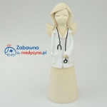 Anioł dla lekarki długie włosy super hit dla studentki medycyny czy lekarki